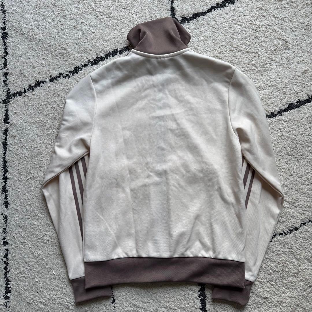 良色　アディダス　ベッケンバウアー　トラックジャケット　ベージュ　ブラウン　S
