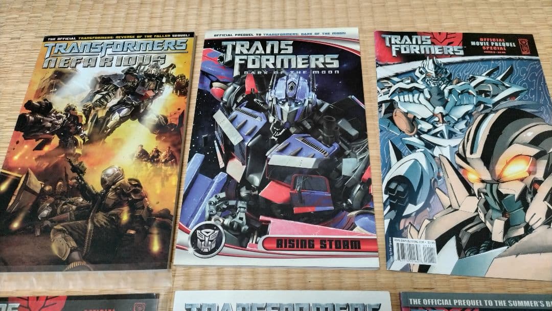 トランスフォーマー　実写TFアメコミ　セット（IDW）