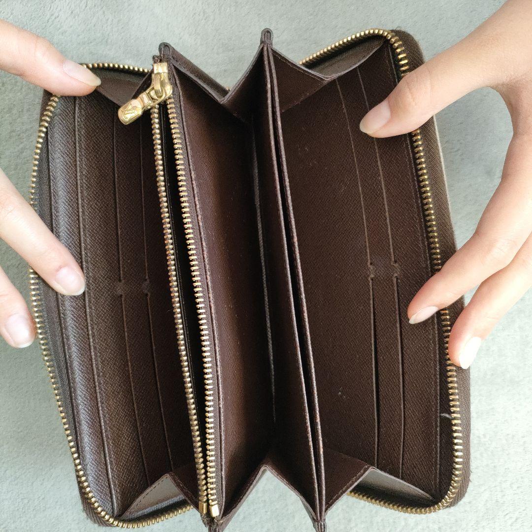 ルイヴィトン　長財布　ダミエ