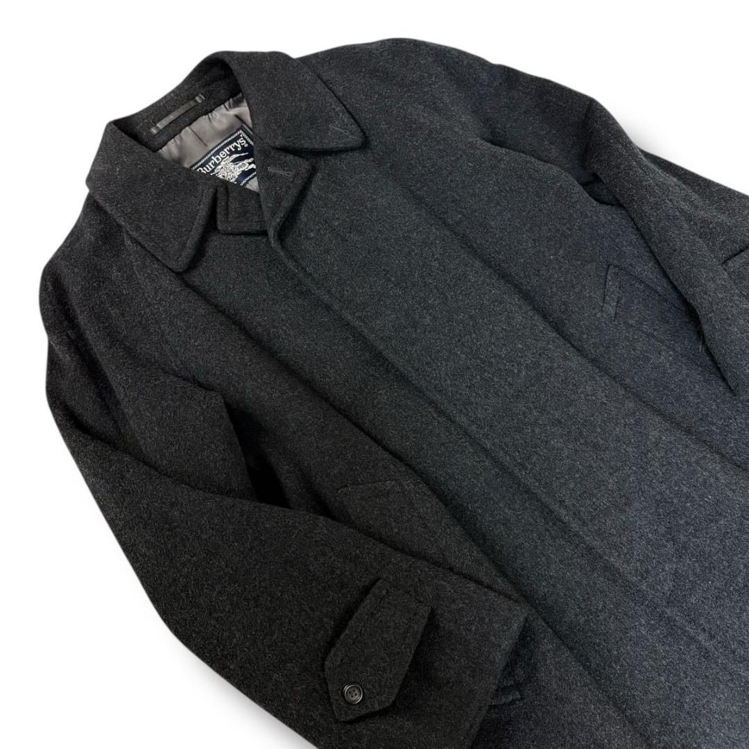 【美品】BURBERRY カシミヤ ロング コート ヴィンテージ Mサイズ