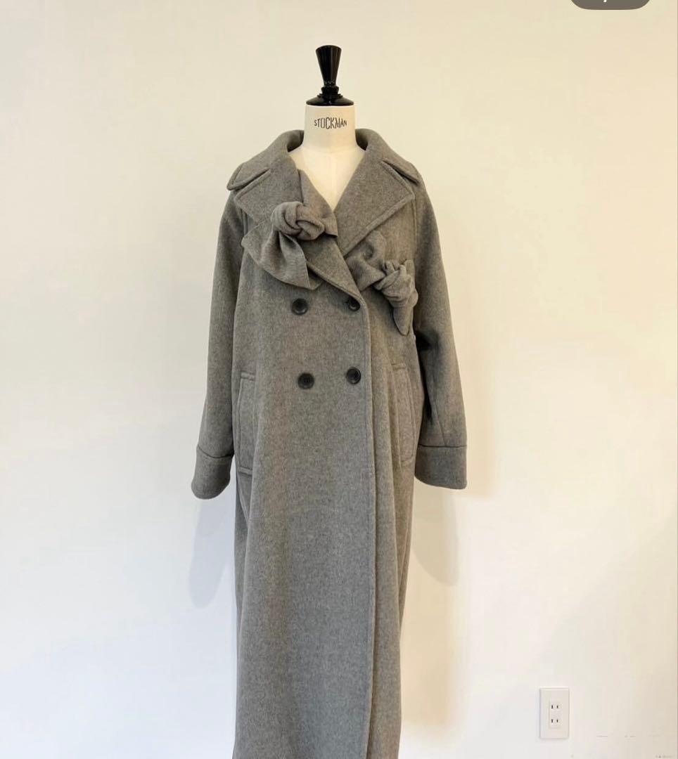 未使用ロージーモンスターhandsome lady long wool coat