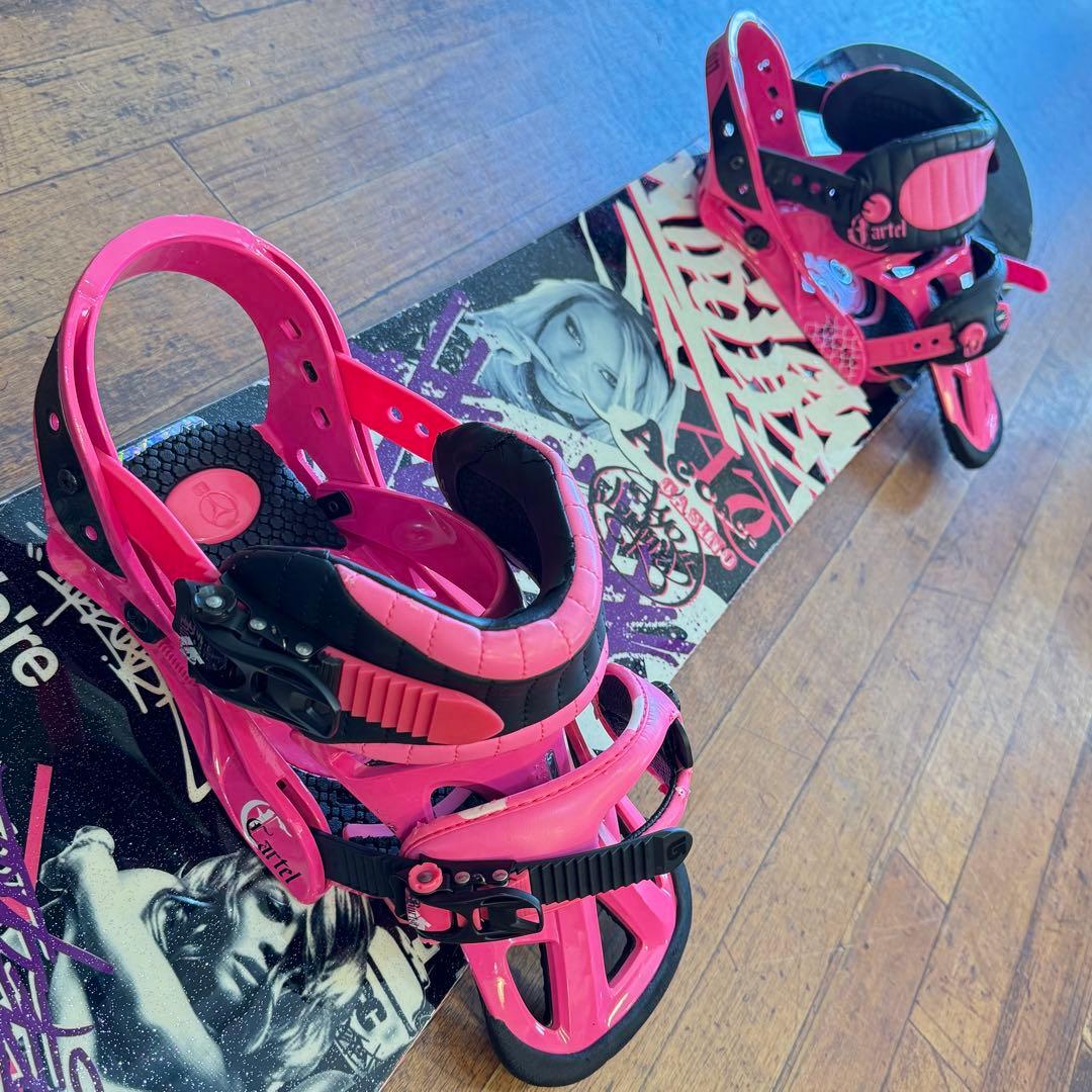 送込！ACC CASINO 153 Burton スノーボード セット バートン