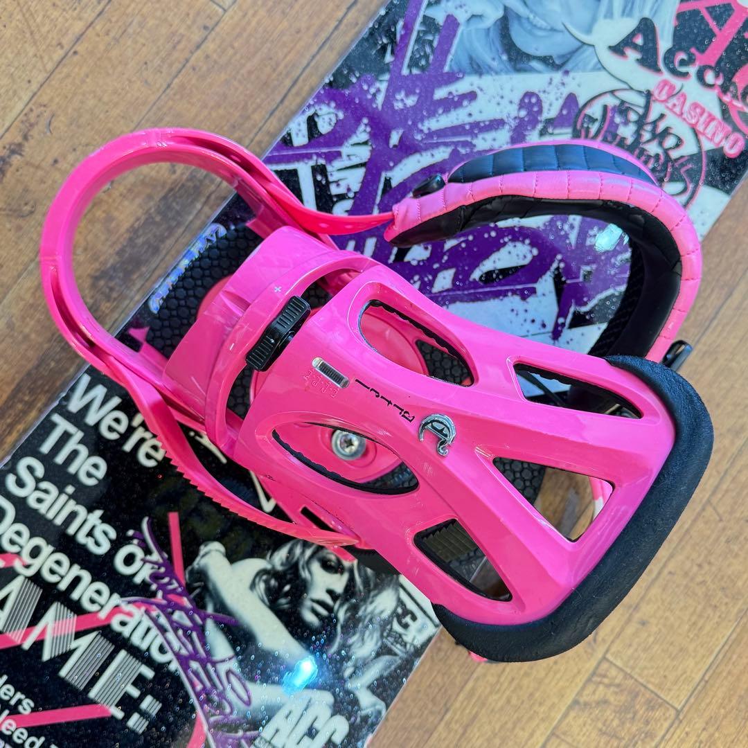 送込！ACC CASINO 153 Burton スノーボード セット バートン