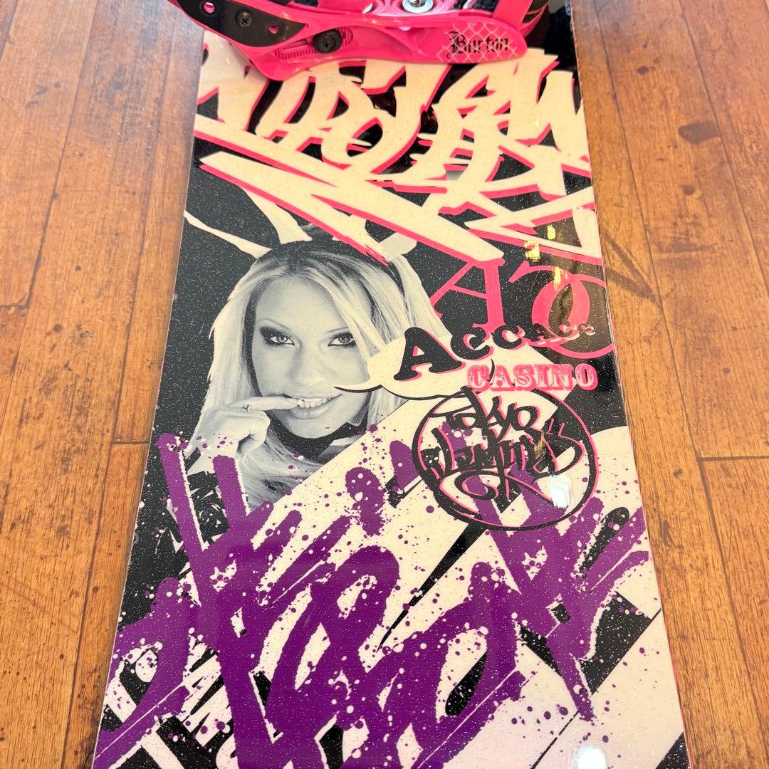 送込！ACC CASINO 153 Burton スノーボード セット バートン