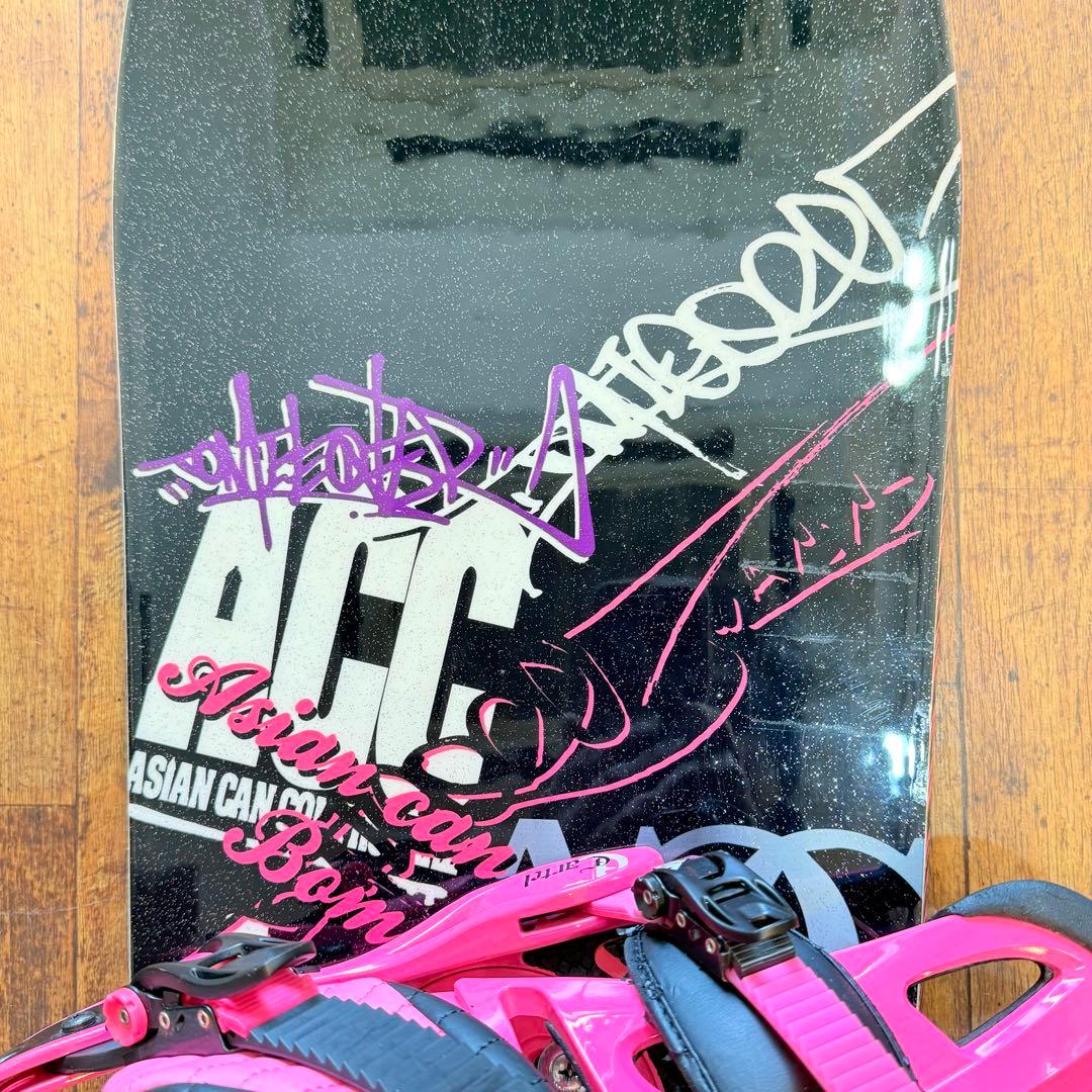 送込！ACC CASINO 153 Burton スノーボード セット バートン