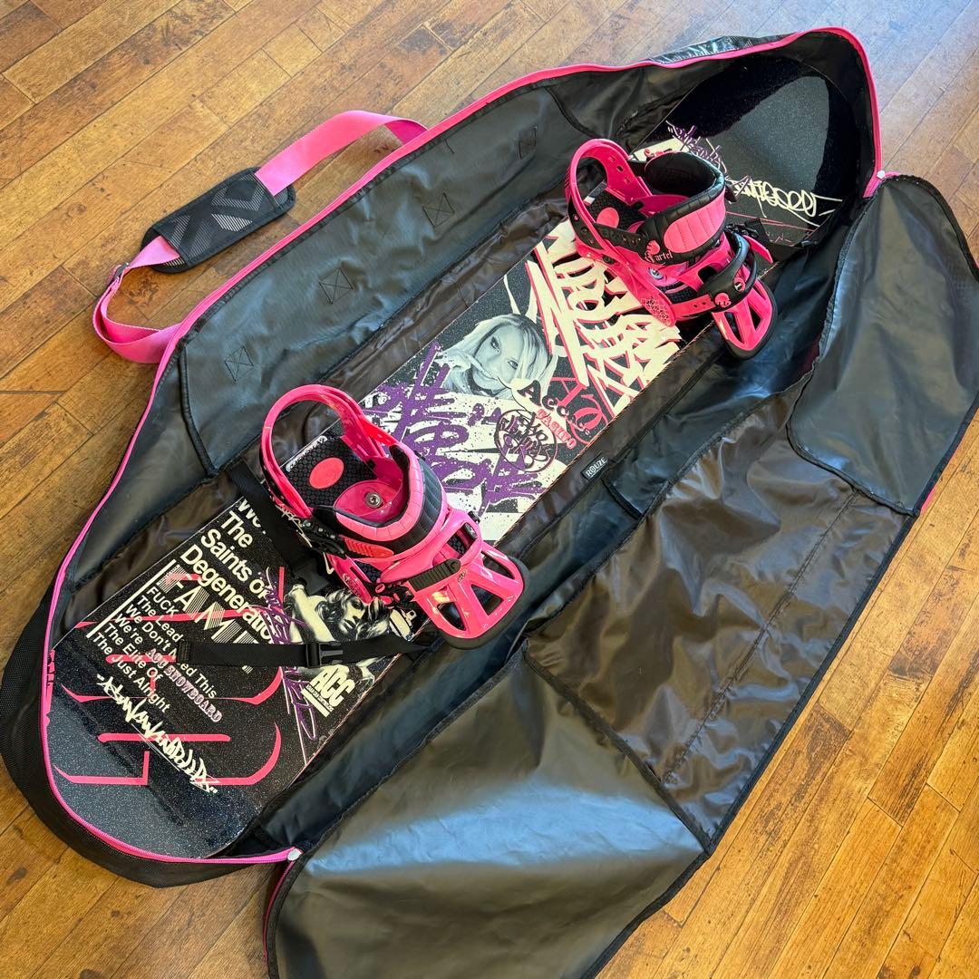 送込！ACC CASINO 153 Burton スノーボード セット バートン