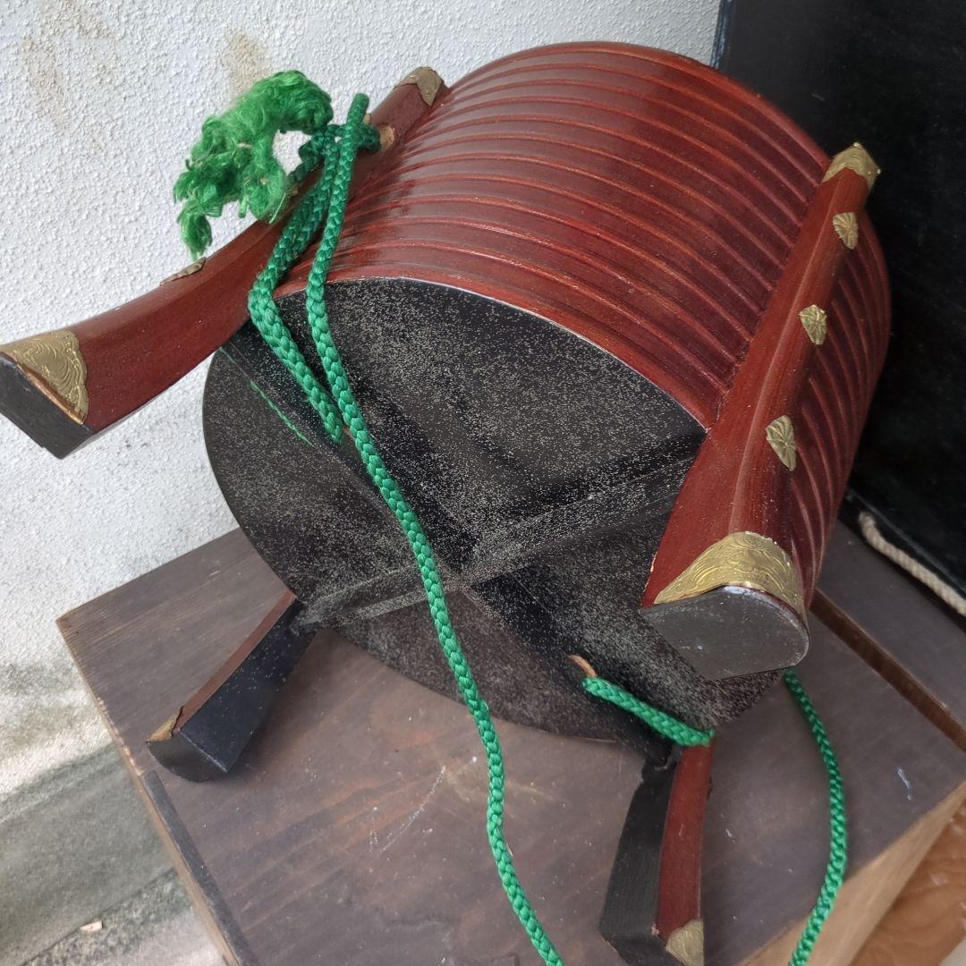 お買い物　骨董　ほかい　大名道具　漆　梨地　木製　2つ