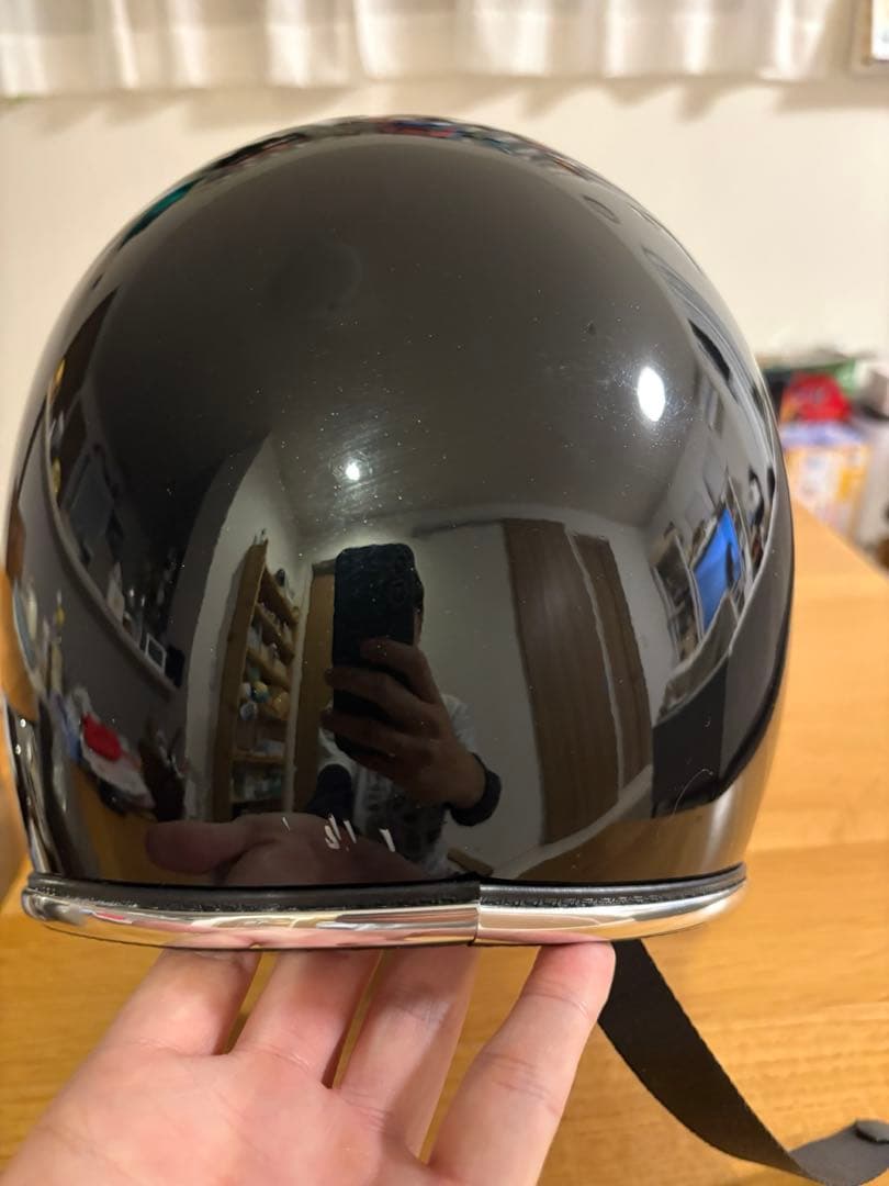 スペースヘルメット風 新品シールド付(新旧計3枚)