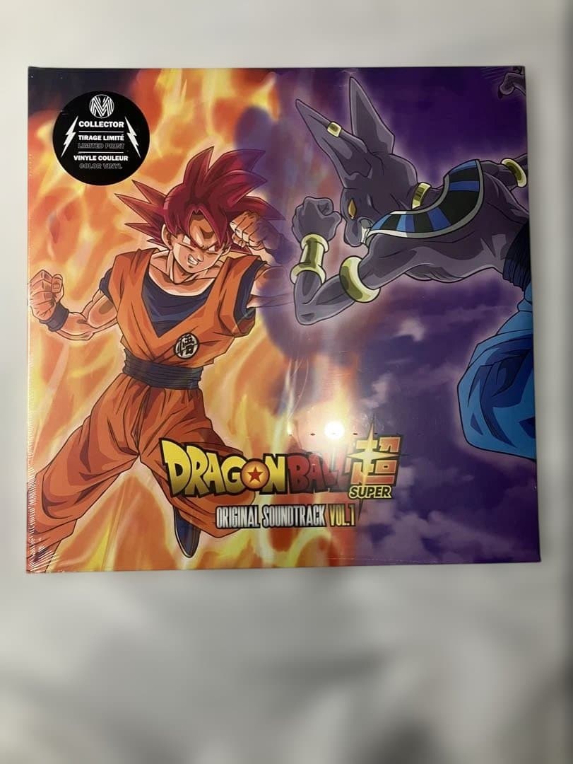 【新品未開封】ドラゴンボール超 サウンドトラック vol.1 限定カラー盤2枚組