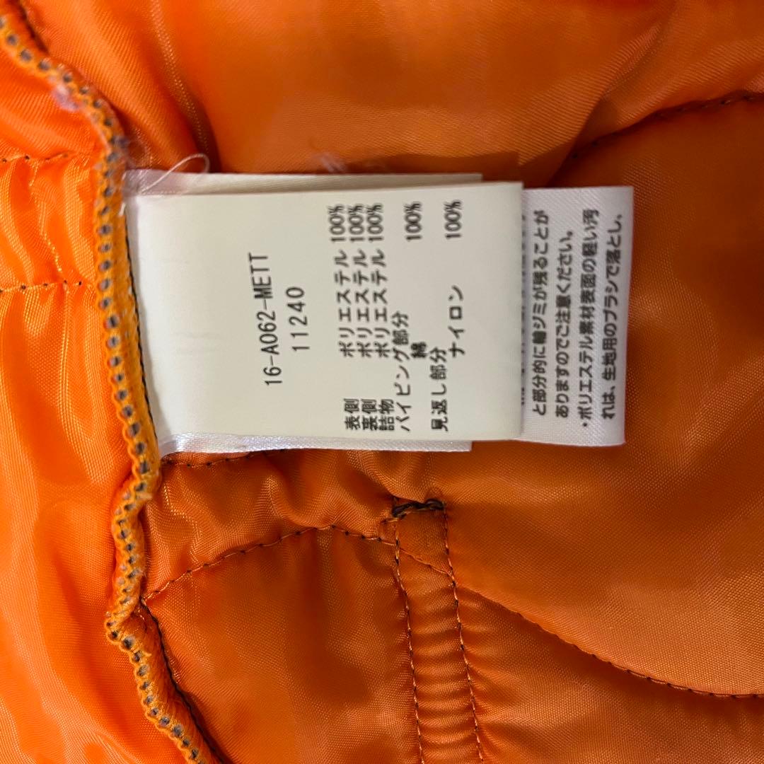 美品 LAVENHAM ラベンハム ノーカラー　キルティングジャケット 黒 36