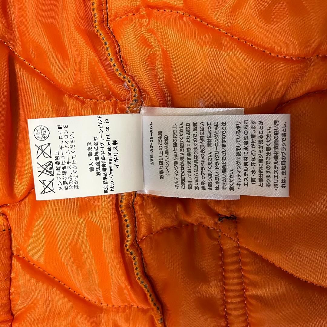 美品 LAVENHAM ラベンハム ノーカラー　キルティングジャケット 黒 36