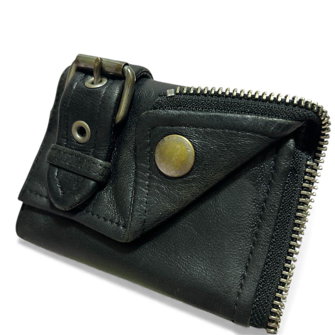 【beautiful people】men’s leather Wallet