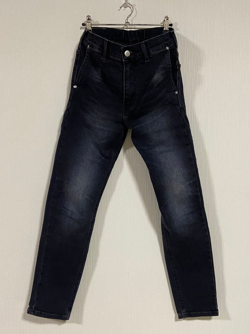 narifuri×Lee サイクルスキニーデニムパンツ Sサイズ ブラック