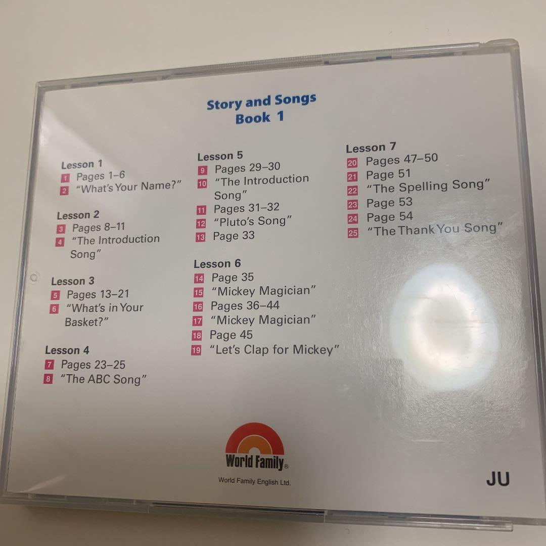 DWE ストーリーアンド ソングス CD 全セット12枚