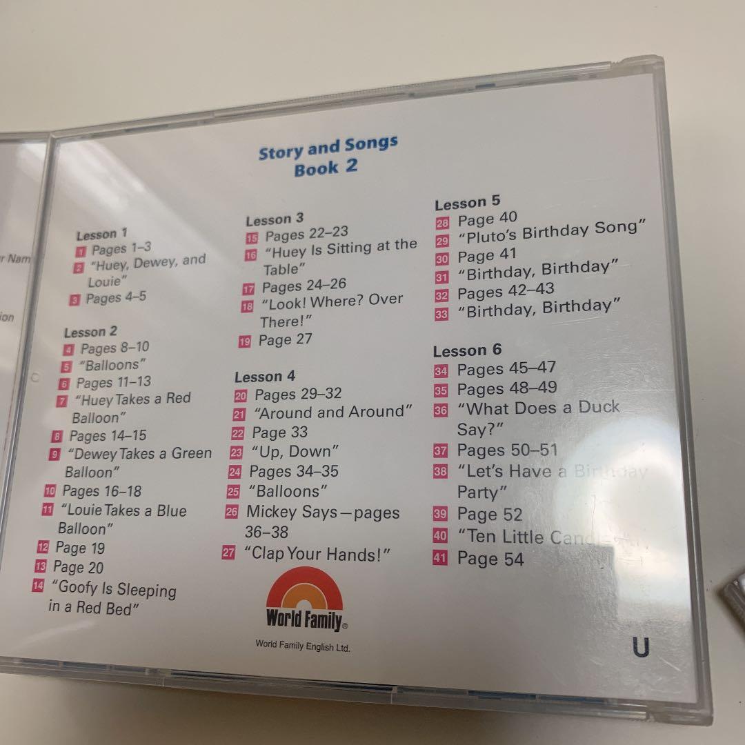 DWE ストーリーアンド ソングス CD 全セット12枚