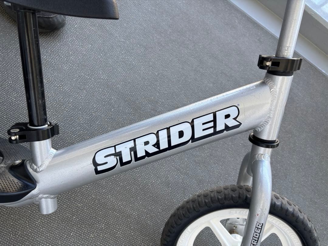 【送料込み】ストライダー プロ　軽量 アルミ シルバー　公式専用キャリーバッグ付