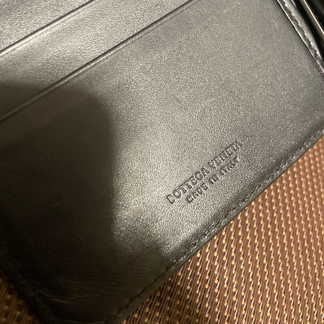 極美品✨RFID内蔵 BOTTEGA VENETA イントレ マネークリップ