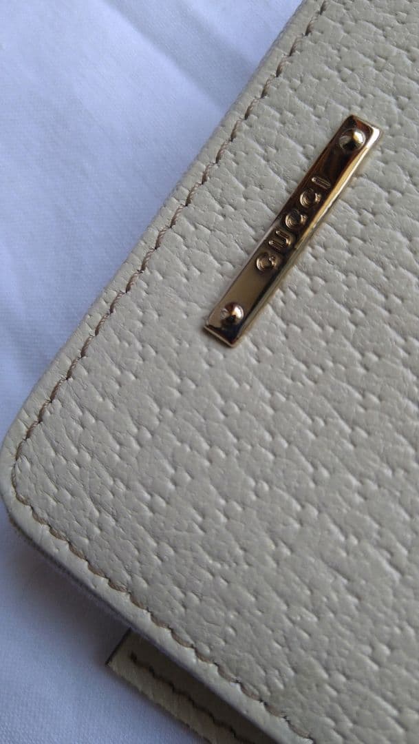 値下げ◆未使用新品GUCCI ホワイトケース 115255 B8694