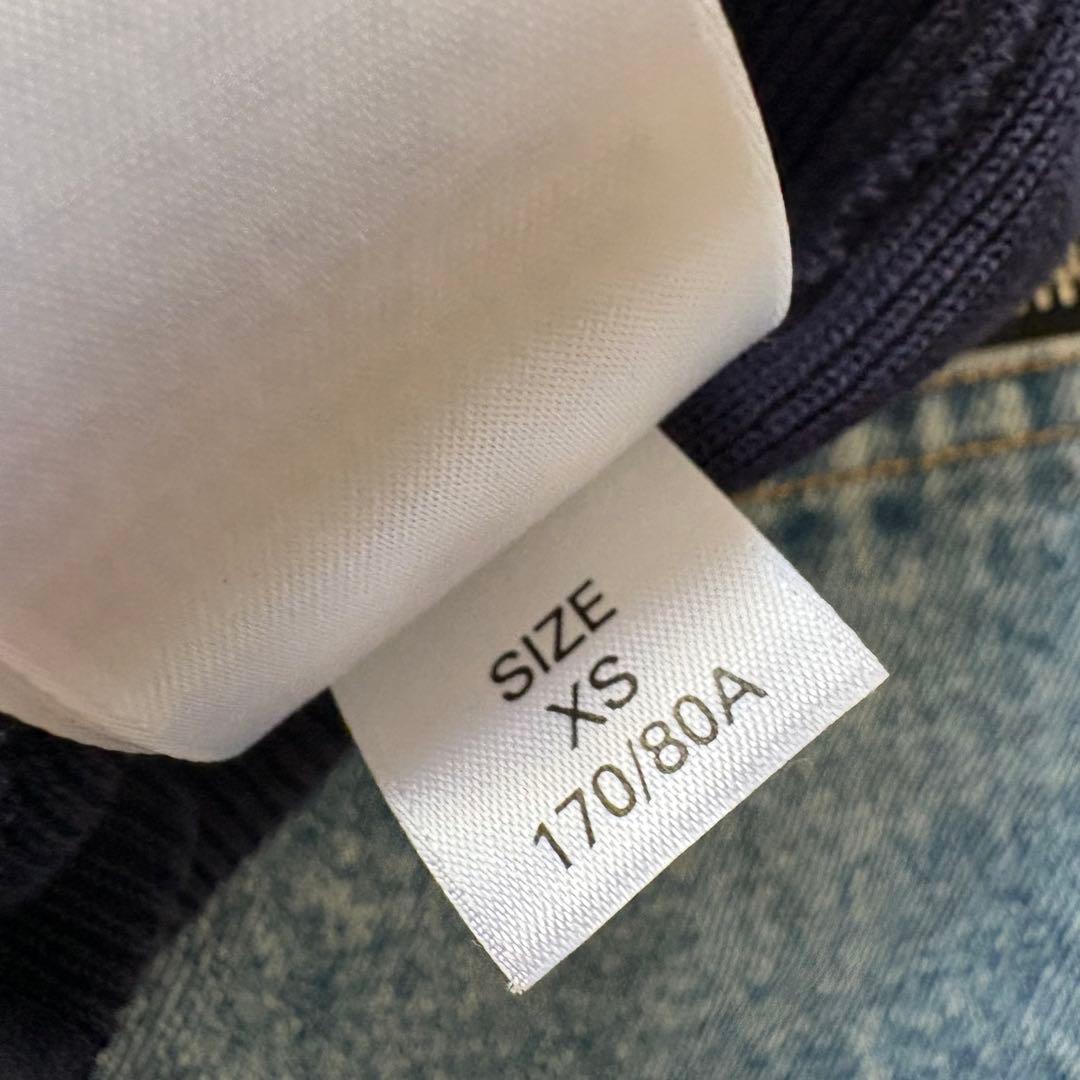 ディーゼル DIESEL ニットデニム切り替えジップディテール S