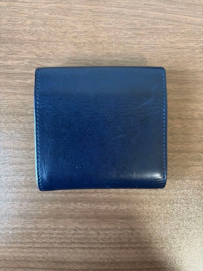 ヴィンテージリバイバルプロダクションズ　小さい縦使い財布　ネイビー