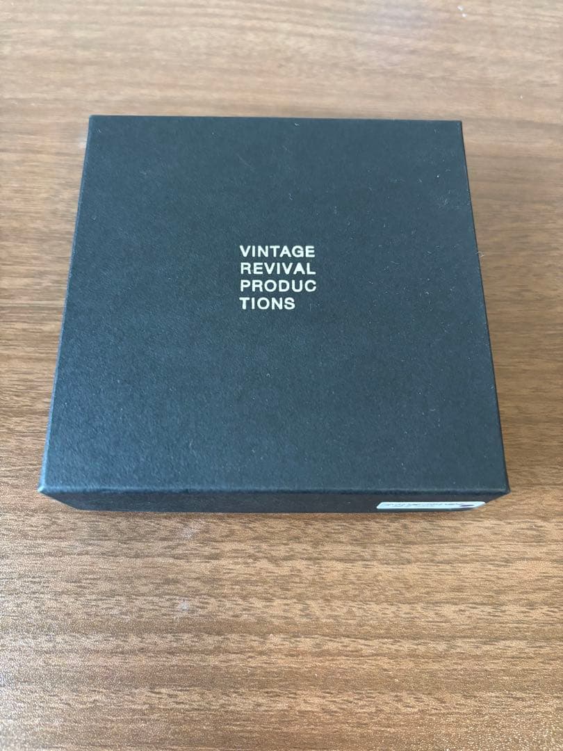 ヴィンテージリバイバルプロダクションズ　小さい縦使い財布　ネイビー