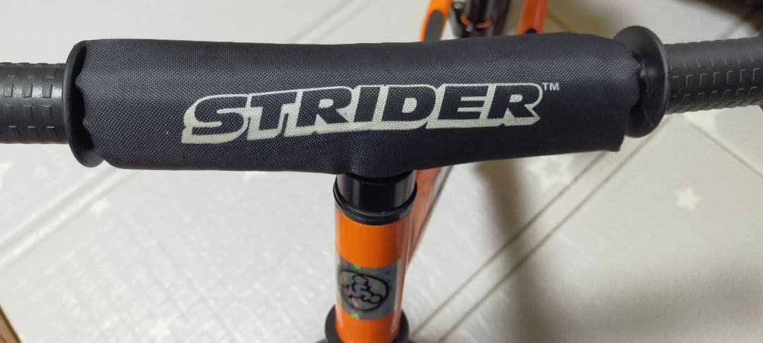 ストライダー　STRIDER　オレンジ/イエロー　オマケ収納袋セット付き