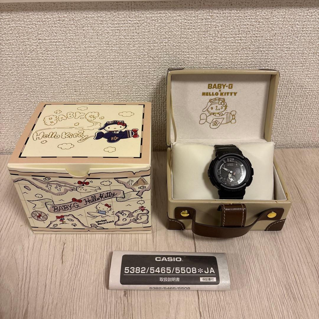 ⭐︎美品　G-SHOCK baby-G BGA-190KT ハローキティ