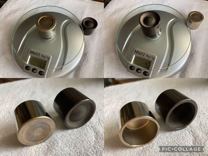 カワサキ Z900RS リアキャリパー カシマコート アルミピストン