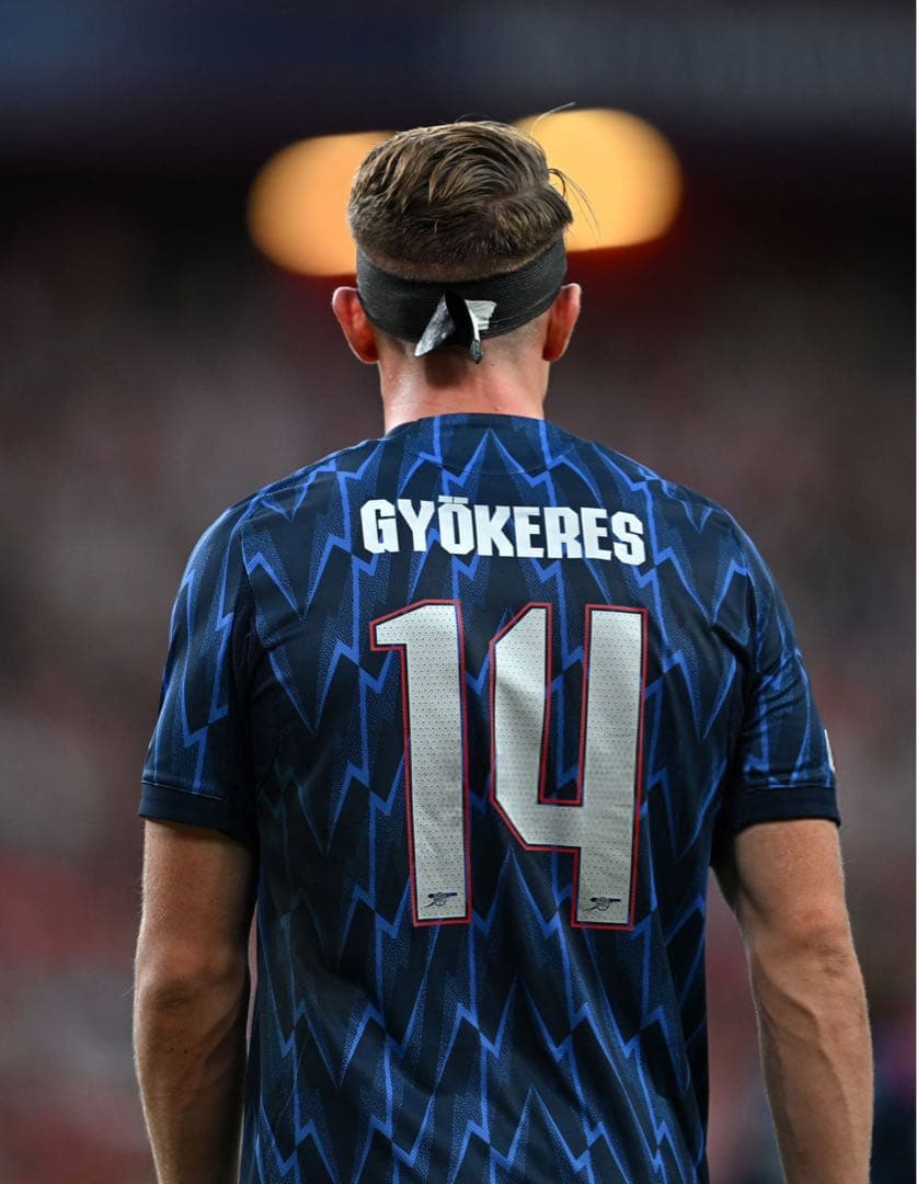 アーセナル 25-26 正規品ユニフォーム ギョケレシュ Gyökeres
