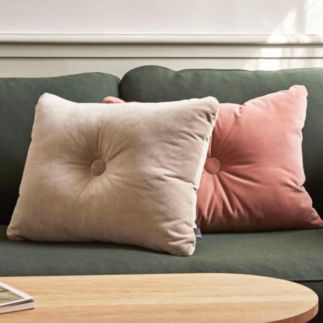 【美品】HAY DOT CUSHION SOFT ウォームグレー／クッション