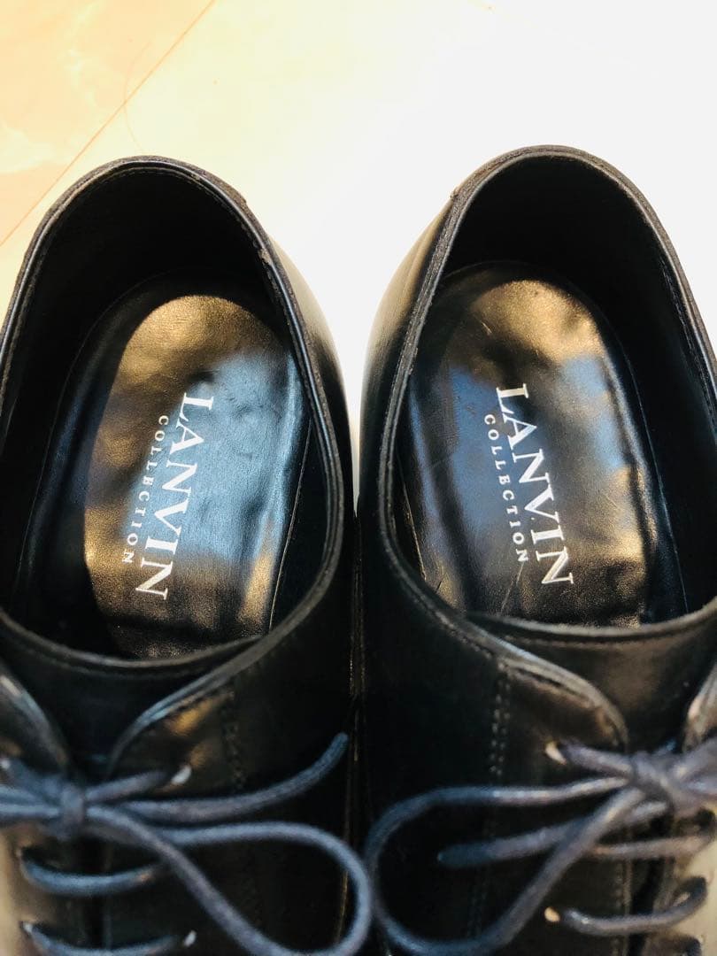 ★超美品★定価30,000円！LANVIN ストレートチップ 本革 27EEE