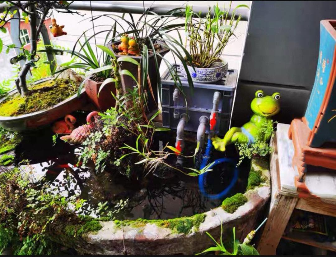 【1点限り訳あり特価】 45w水中ポンプ付き水槽池用フィルター 濾過槽濾過装置器