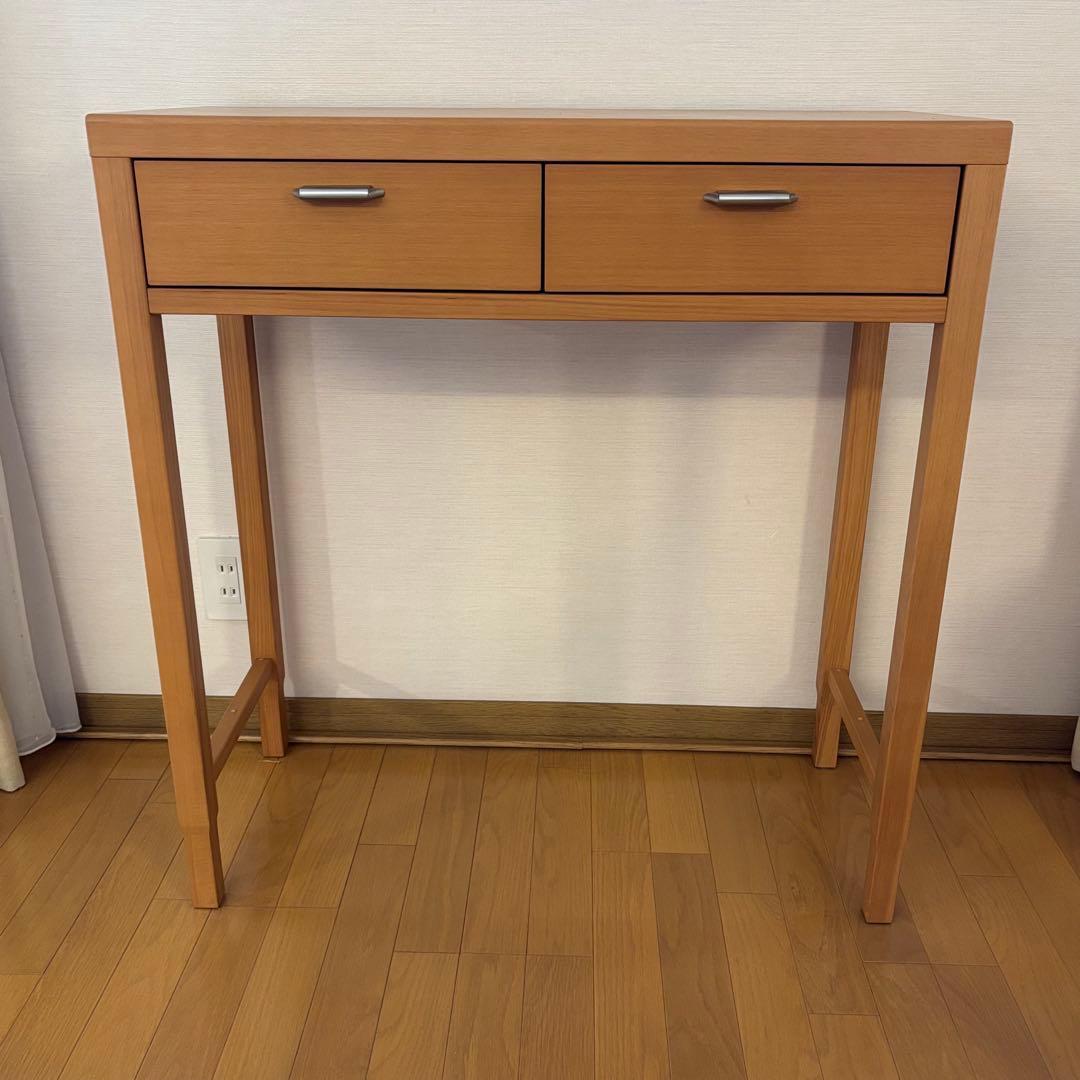 奈良市引き取り可★ カンディハウス コンソールテーブル　旭川家具 北欧スタイル