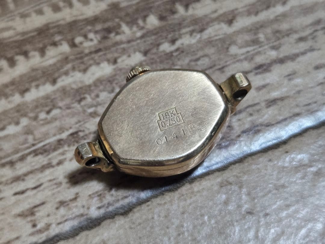 SHEFFIELD 手巻き時計 K18 ゴールド 17JEWELS 金無垢