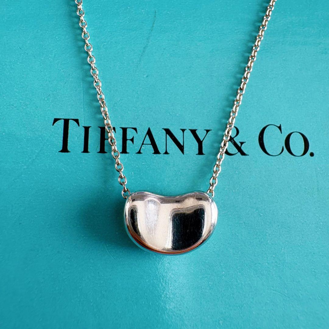 お*し様 美品✨ティファニー ビーンズ ネックレス シルバー