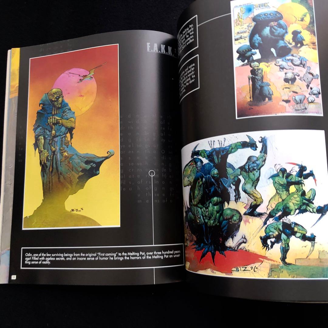 サイモン・ビズレー 画集「FAKK 2」1998年Heavy l