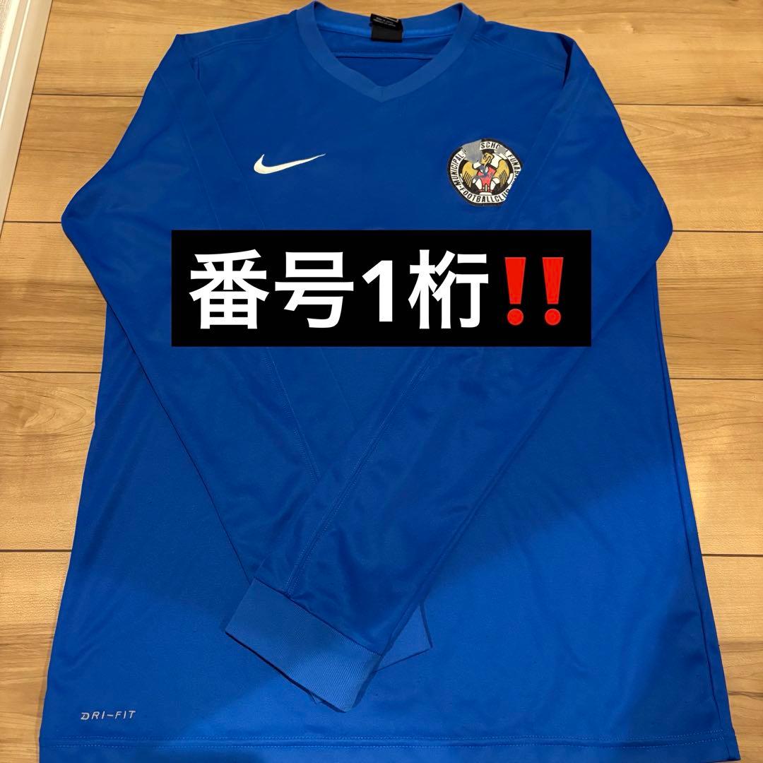 市立船橋高校サッカー　長袖練習着　Ｌサイズ