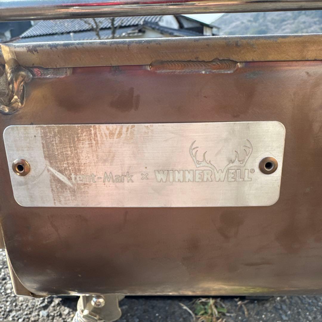 テンマクデザイン&WINNERWELL コラボ薪ストーブ ステンレス製