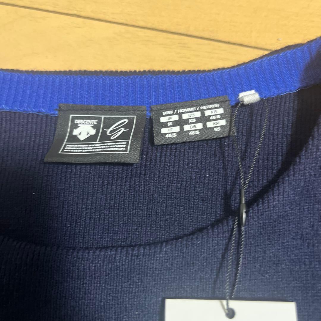 【未使用品】デサントゴルフ　ニット　Mサイズ