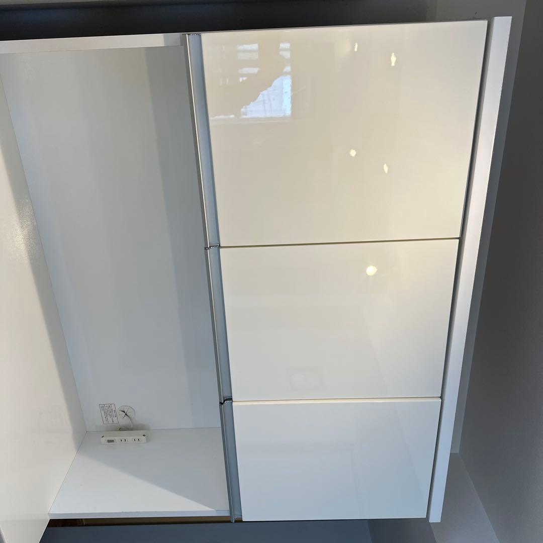 な*ほ様 12/23迄　ニトリ　キッチンボード(レジューム120-2TF-H W