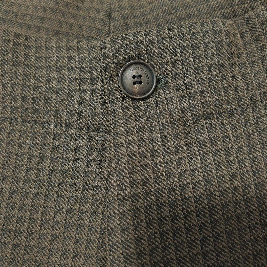【美品】 EMPORIO ARMANI スラックス ストレッチ ブラウン