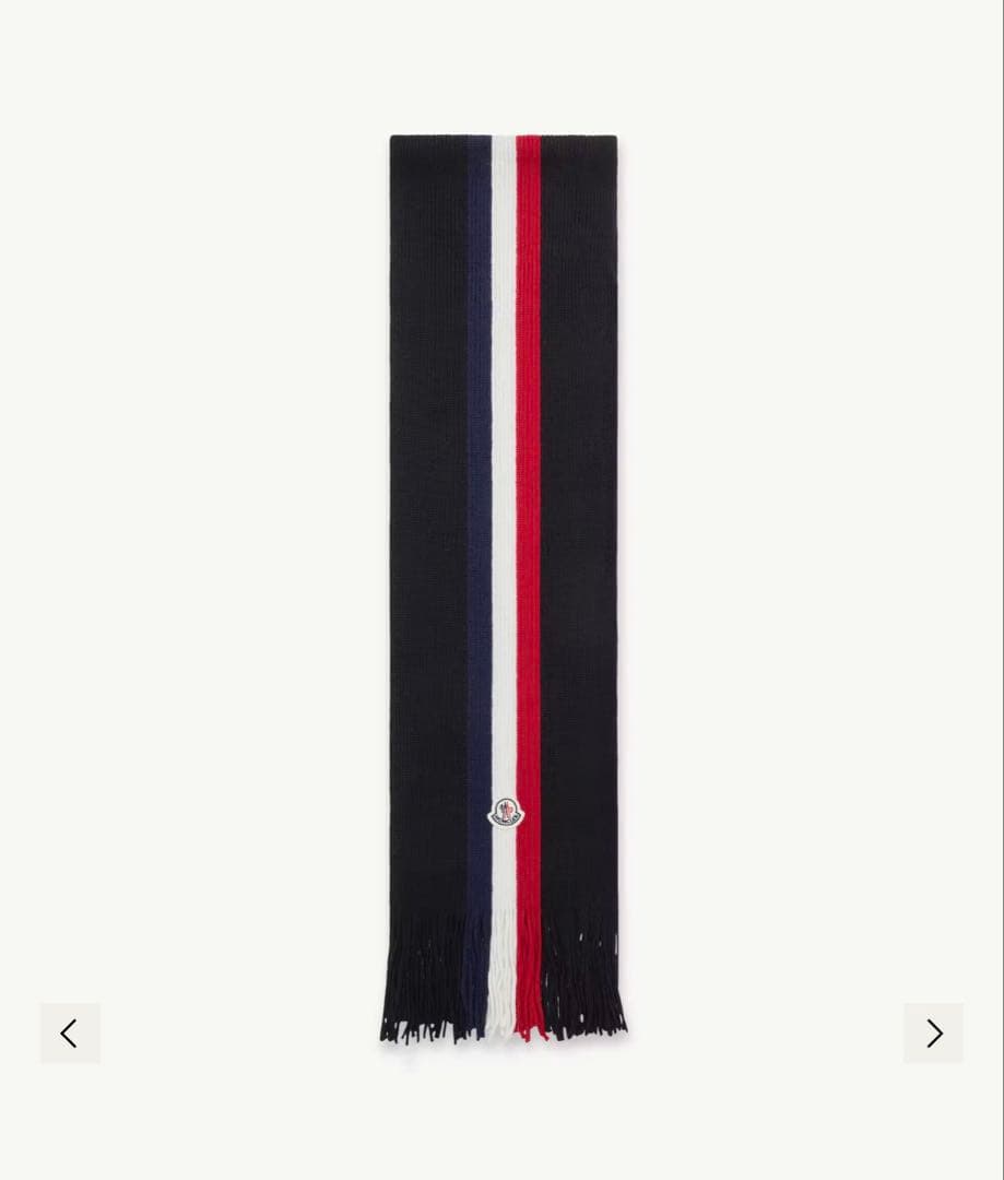 モンクレール　マフラー　新品未使用　箱付き