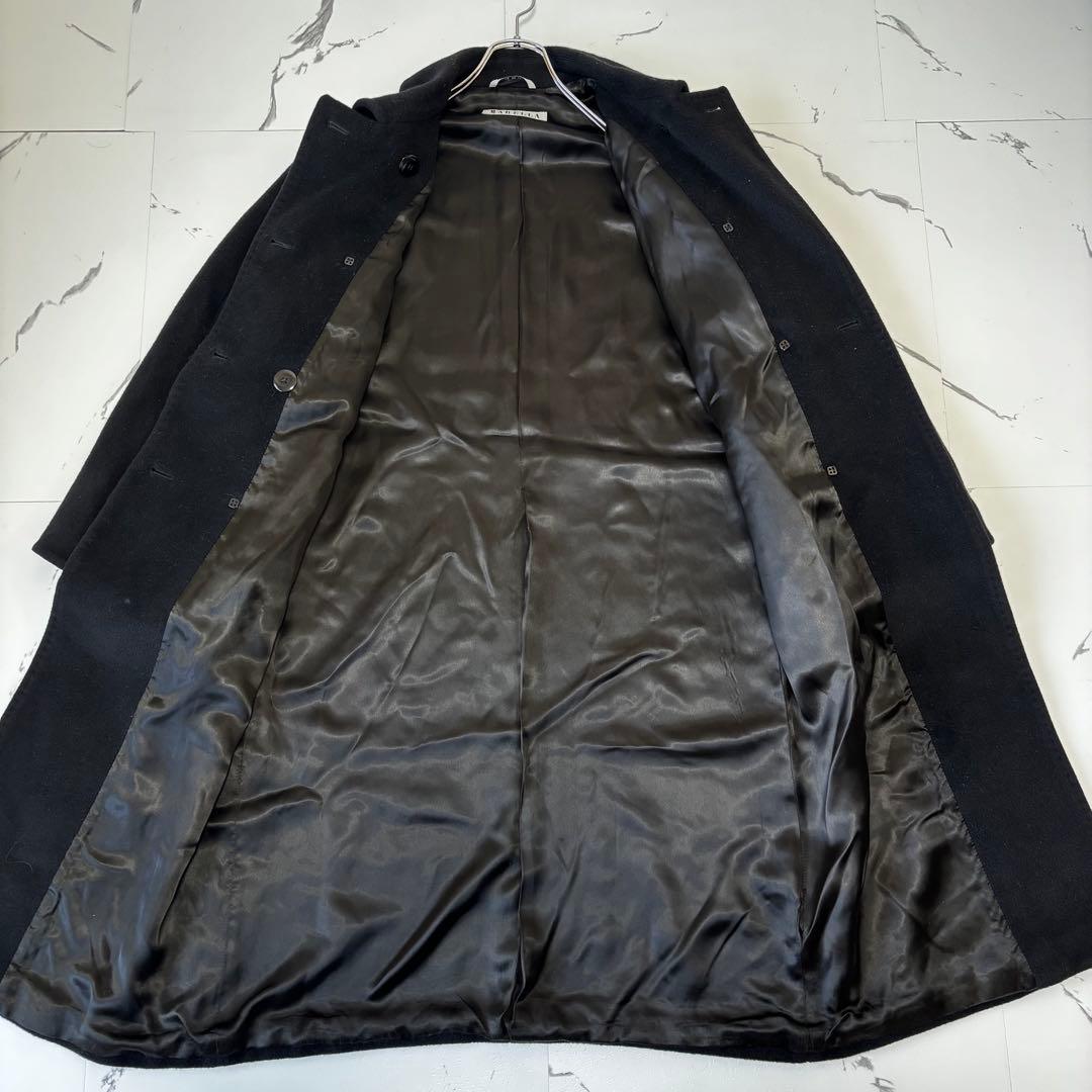 MARELLA✨ダブルチェスターロングコート　マキシ丈　カシミヤ　ウール　XL