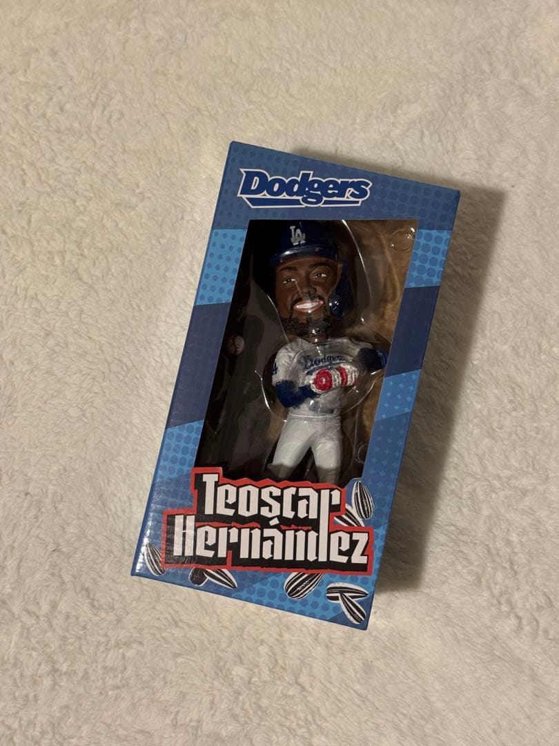 テオスカー ヘルナンデス選手 ボブルヘッド ドジャース MLB 訳あり