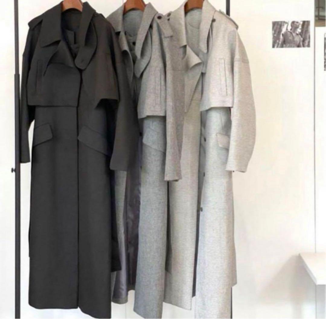 L’or 3way trench coat black 黒 新品　お値下げ可！