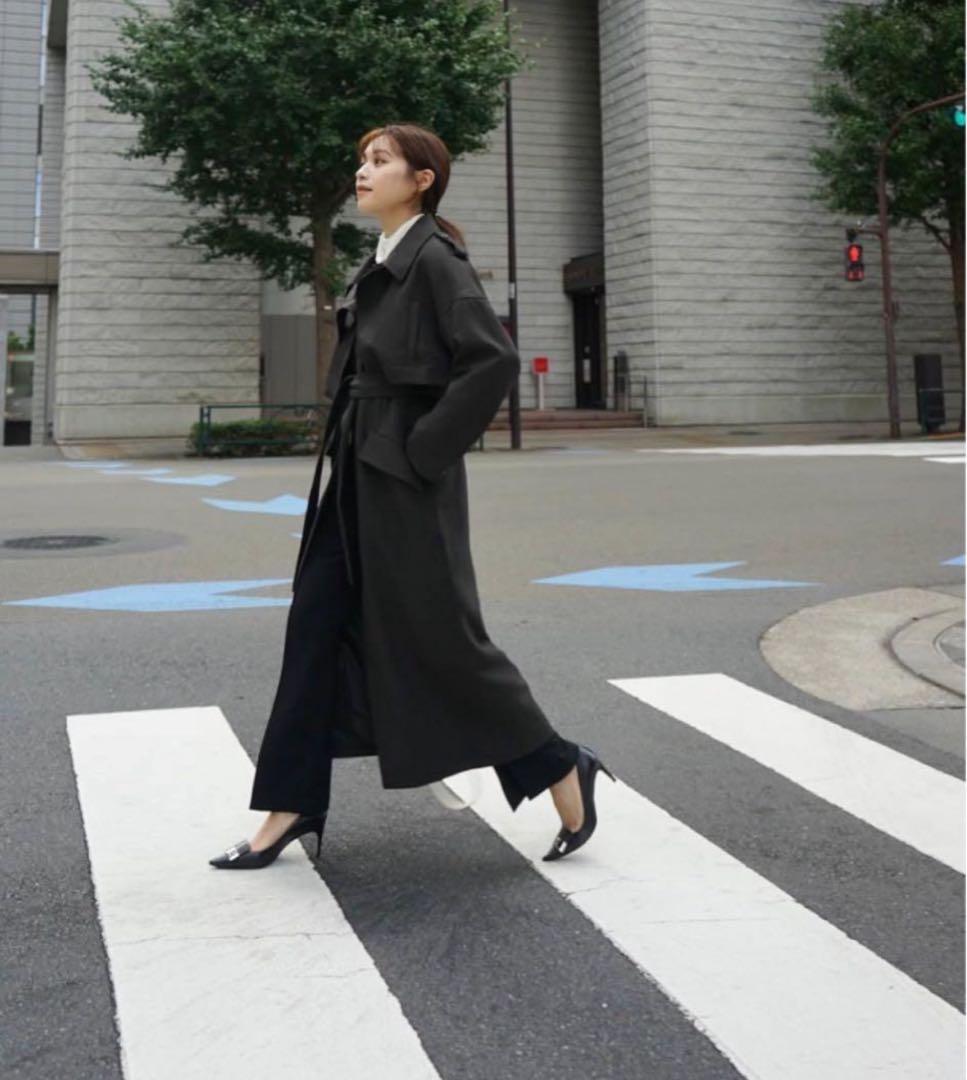 L’or 3way trench coat black 黒 新品　お値下げ可！