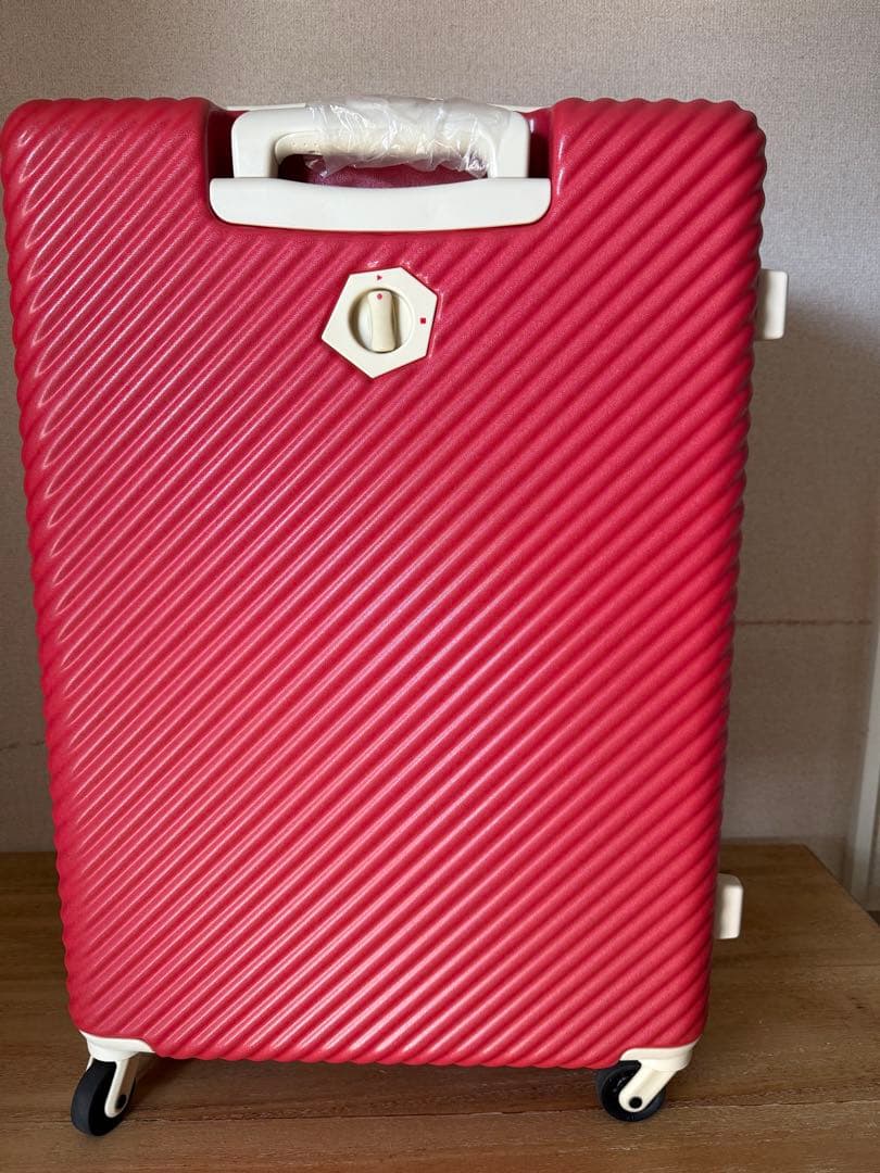 付属証あり！新品★HaNTマイン75ℓキャスターストッパー付きキャリーケース