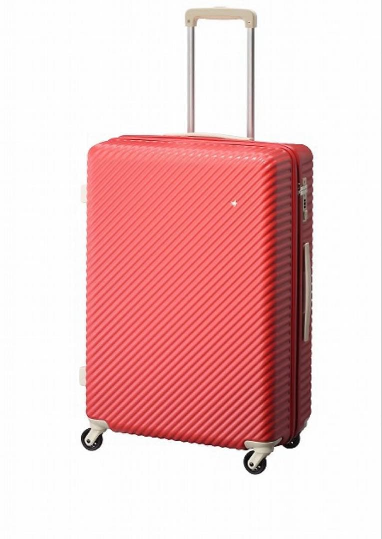 付属証あり！新品★HaNTマイン75ℓキャスターストッパー付きキャリーケース
