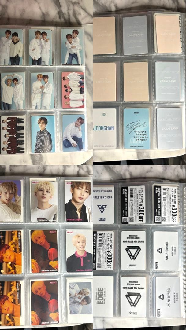 SEVENTEEN ジョンハン　トレカセット189枚セット