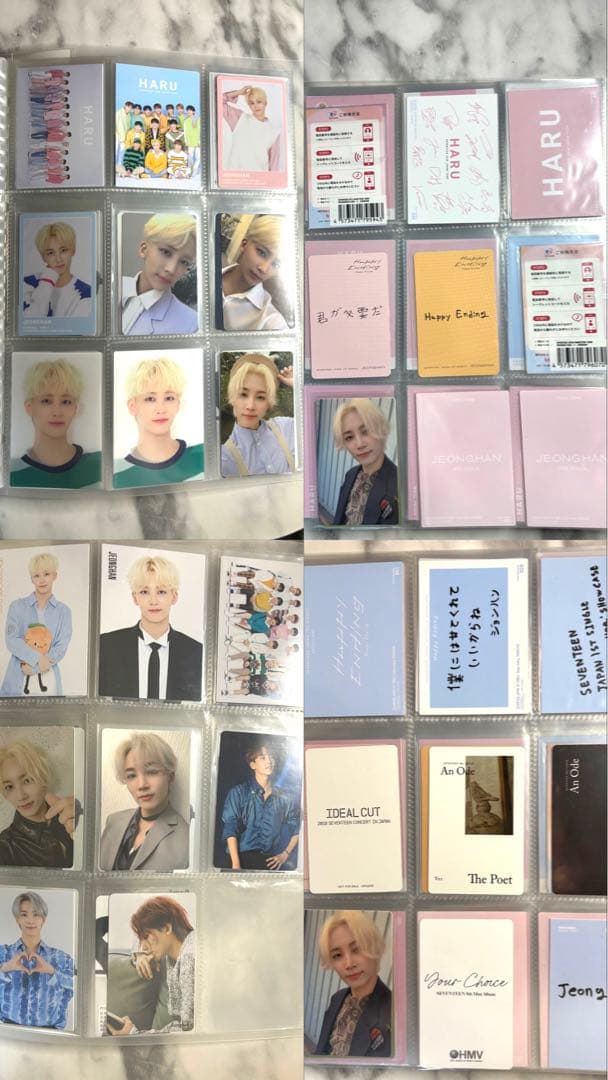 SEVENTEEN ジョンハン　トレカセット189枚セット